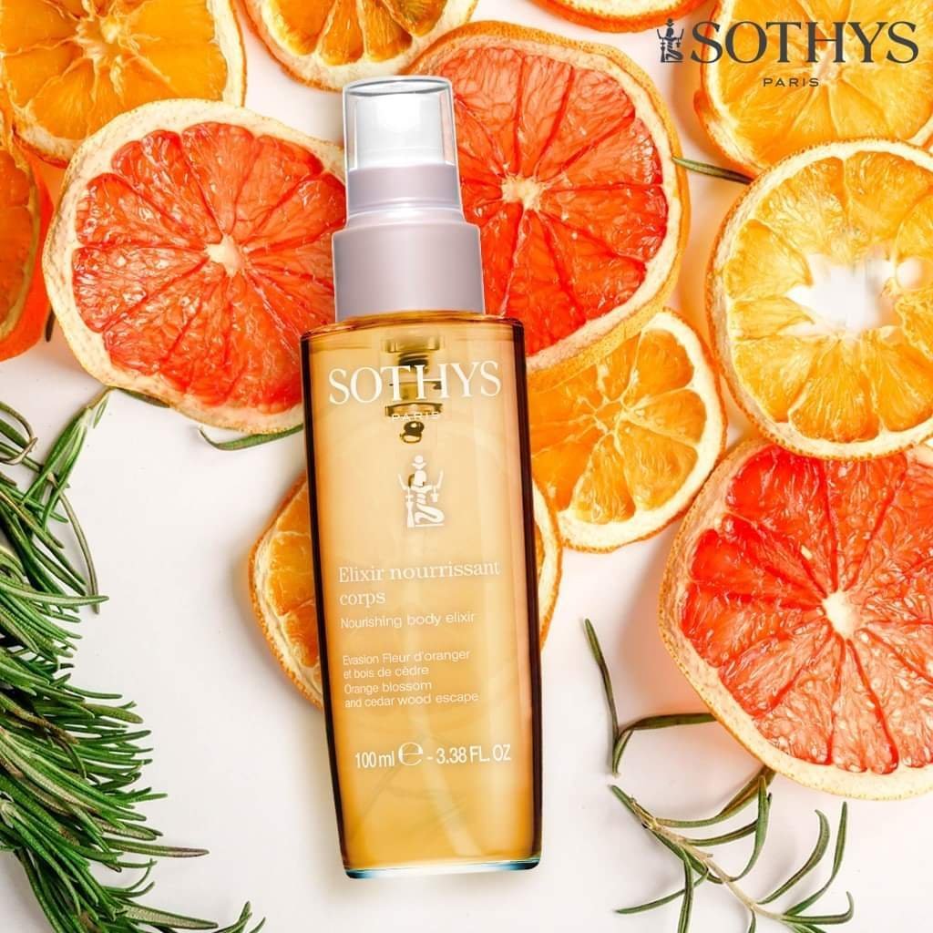 Sothys Elixer Lichaamsolie Sinaasappelbloesem Fleur d'orange 100 ml