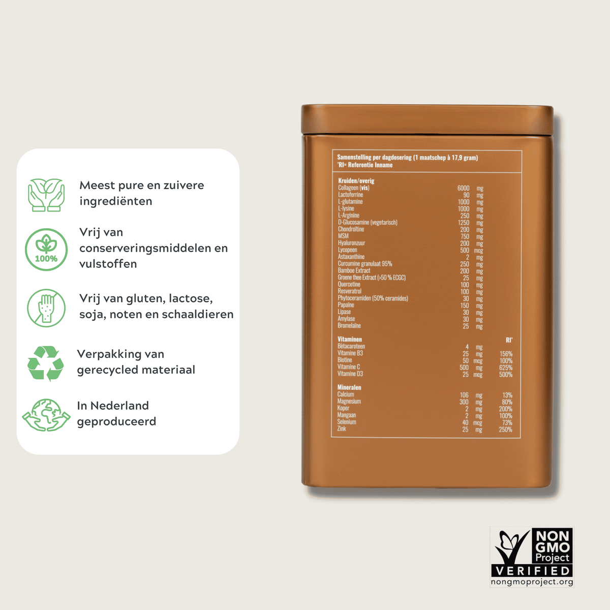 Collageen poeder supplement all-in-one