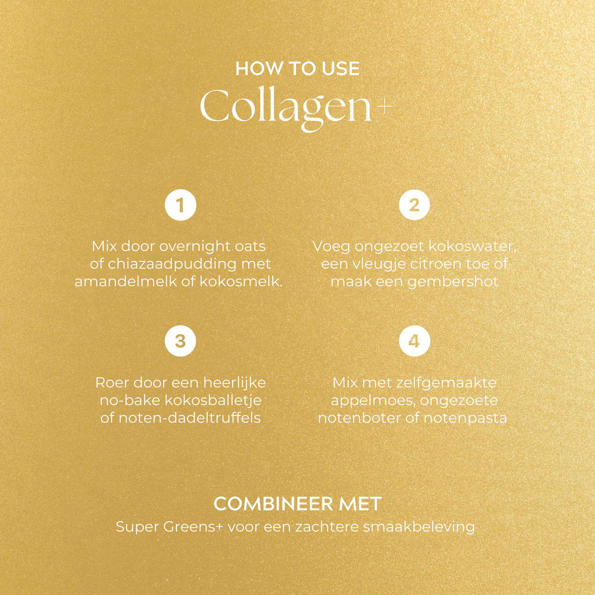 Collageen poeder supplement all-in-one
