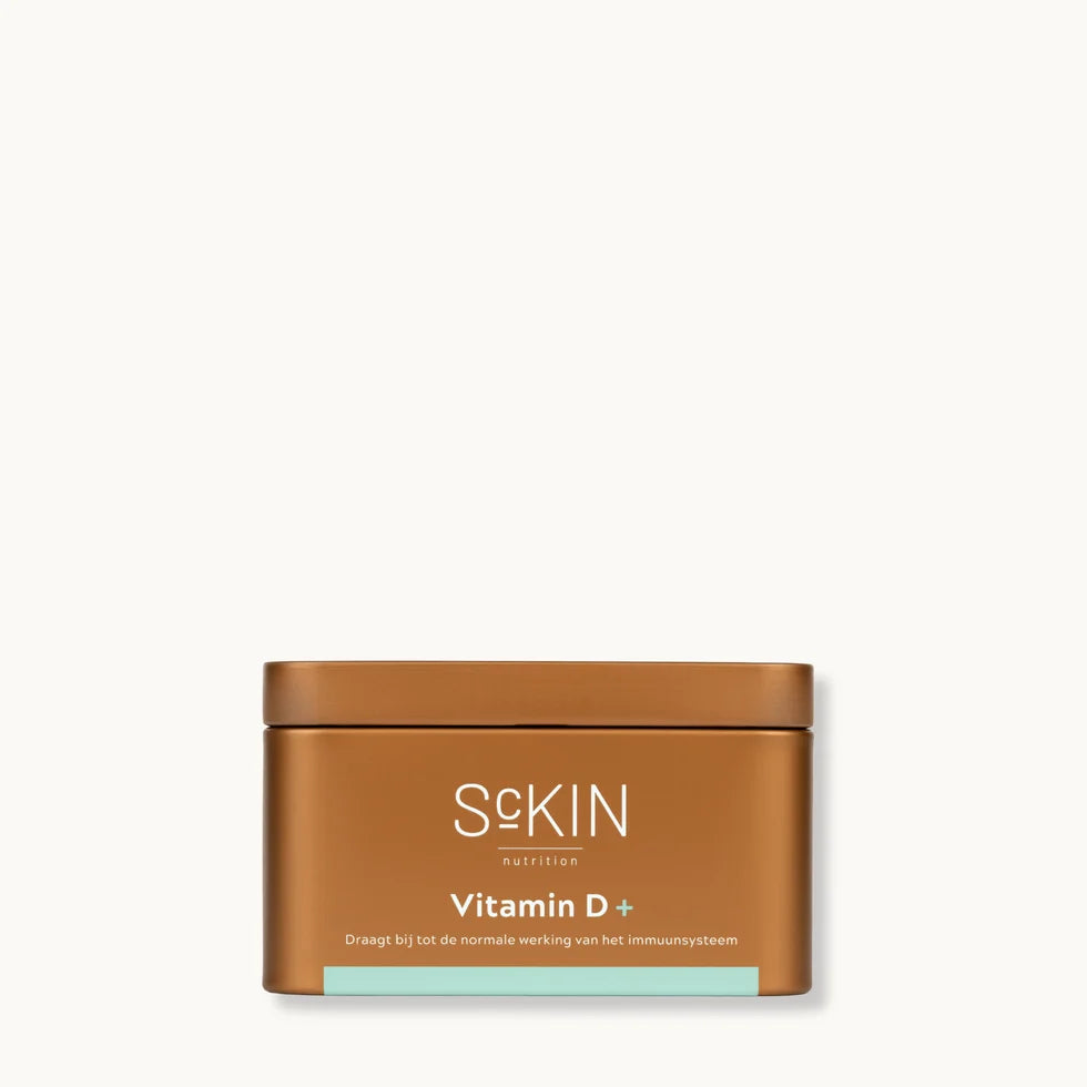 ScKIN Vitamine D+ Softgels 120 stuks – Hooggedoseerde vitamine D3 in olijfolie